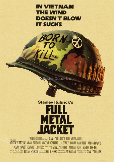 "Full Metal Jacket" Vintage Poster