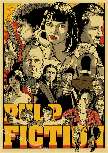 "Pulp Fiction" Vintage poster