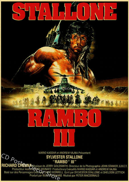 "Rambo" Vintage poster