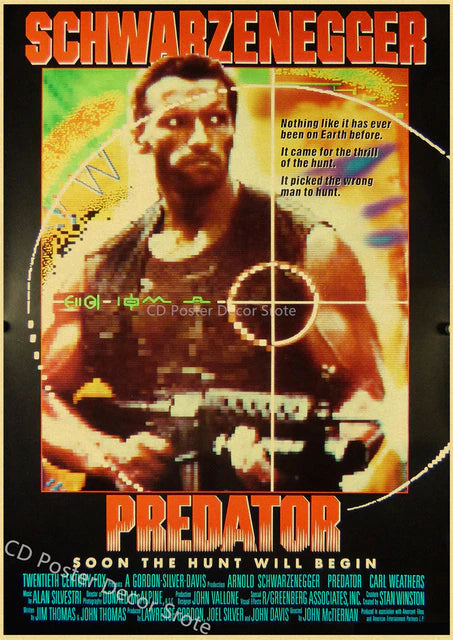 "Predator" Vintage poster