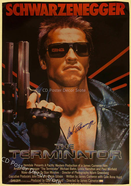 "The Terminator" Vintage poster