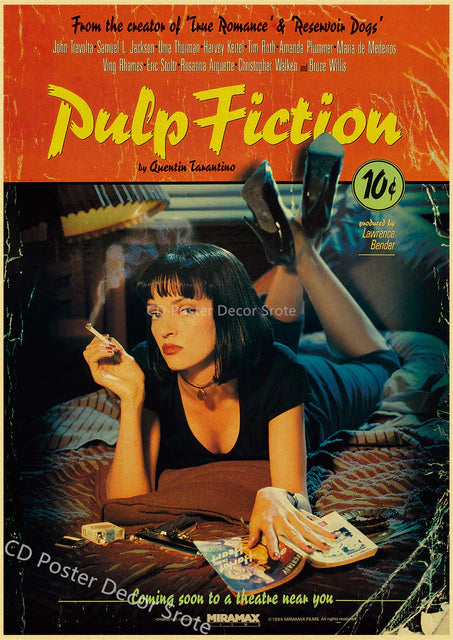 (alternate) "Pulp Fiction"  Vintage poster