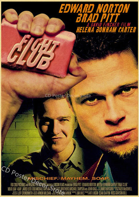 "Fight Club" Vintage poster