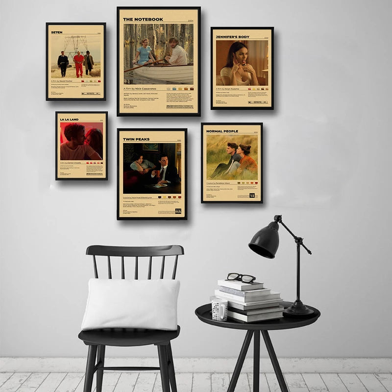 "The Notebook" Vintage style movie poster