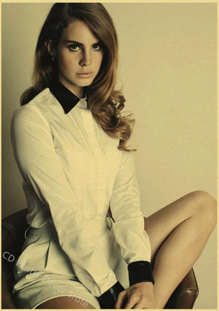 Singer "Lana Del Rey" Vintage